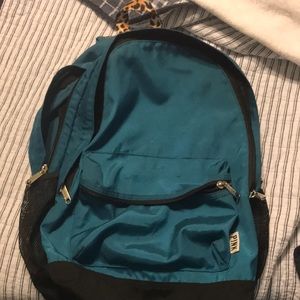 Victoria secret teal backpack